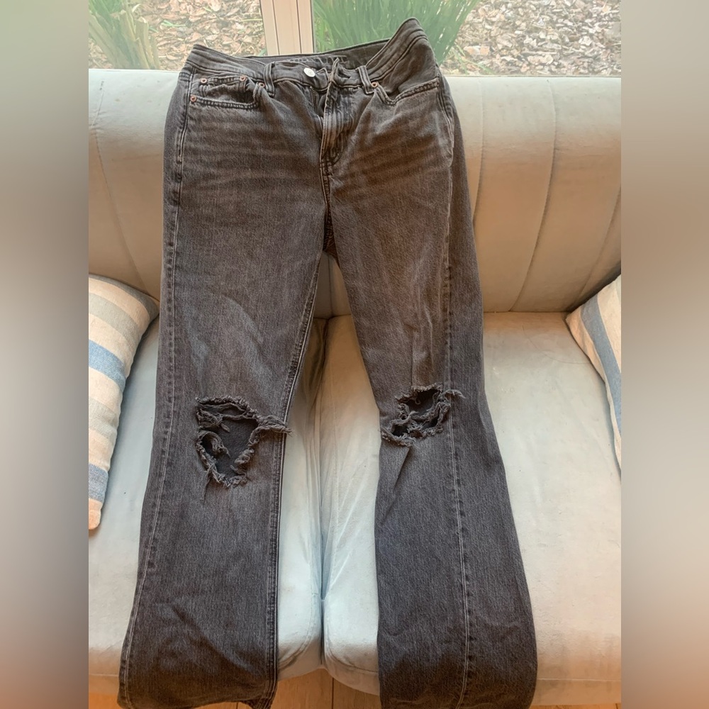 American Eagle Outfitters Women's Boot Cut Jeans - Black